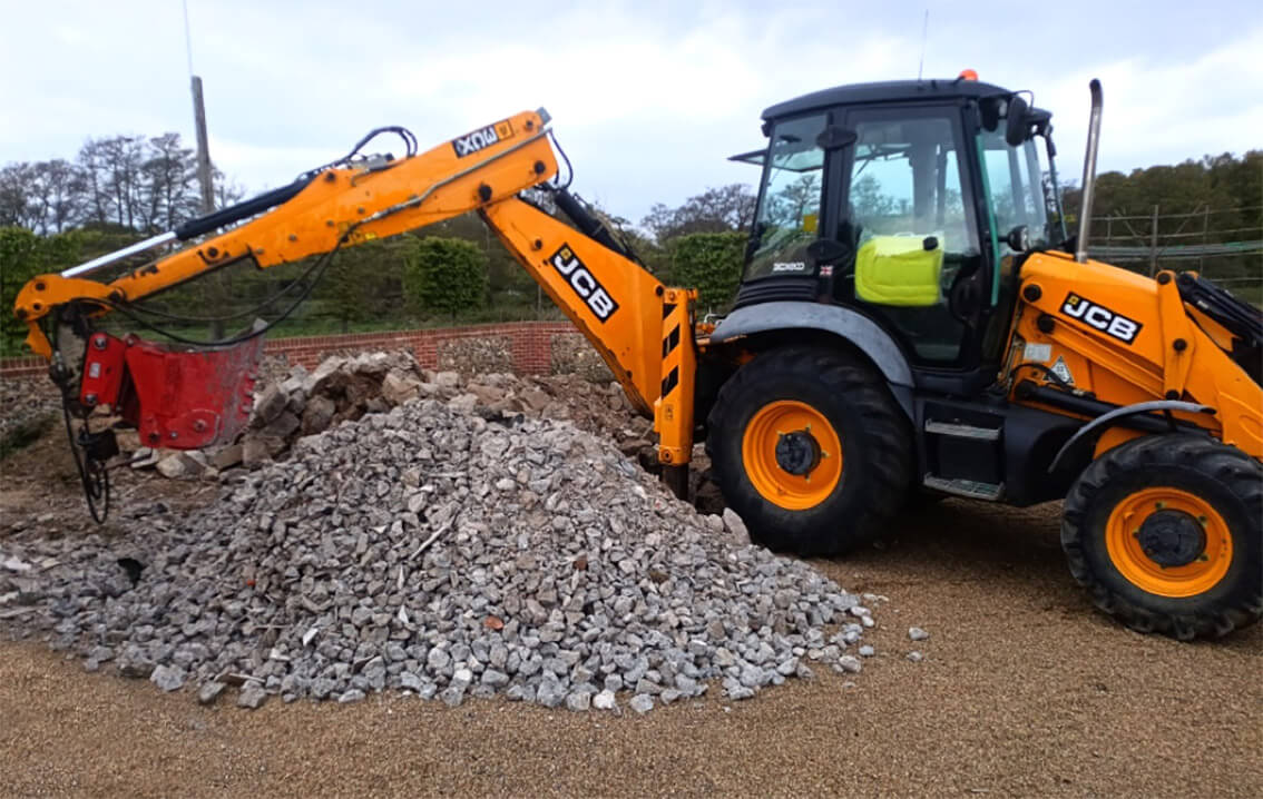 JCB 3CX digger